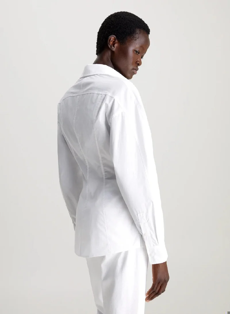 CALVIN KLEIN Slim Dolman Sleeve Shirt