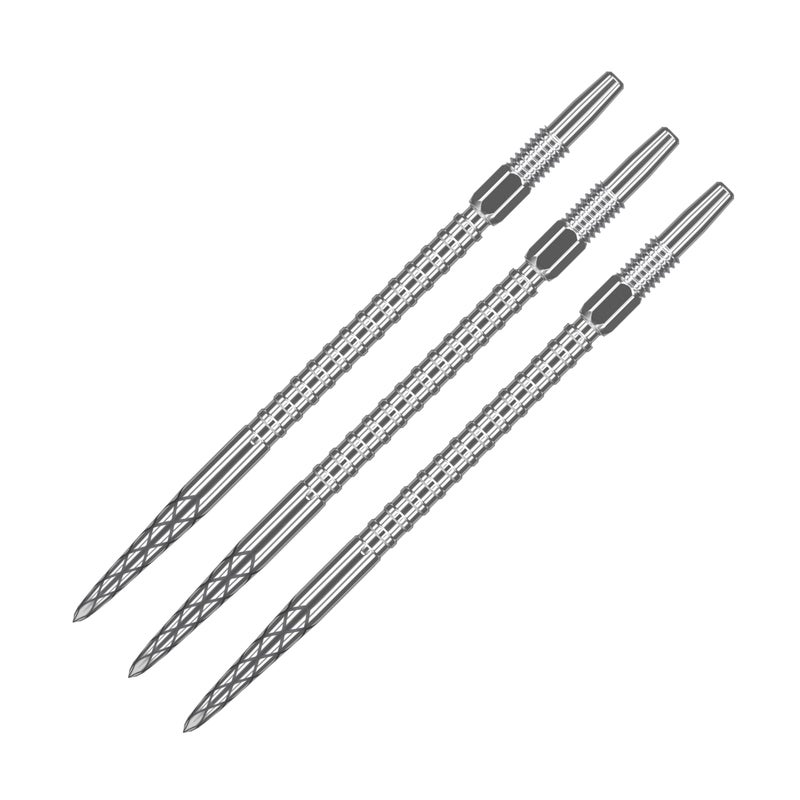 Target نقاط دارت TARGET Swiss Point DS (مجموعة 3 قطع من النصائح) 30 مم، فضي – تغيير نقاط دارت Swiss، ملحقات دارت احترافية، إزالة نصائح دارت SP - Image 1
