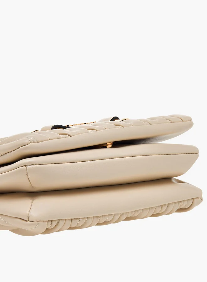 سيليست حقيبة كروس بودي مبطنة بحزام سلسلة