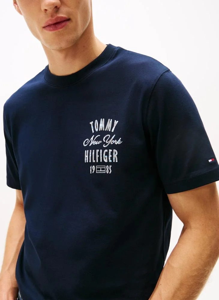 TOMMY HILFIGER Graphic Crew Neck T-Shirt