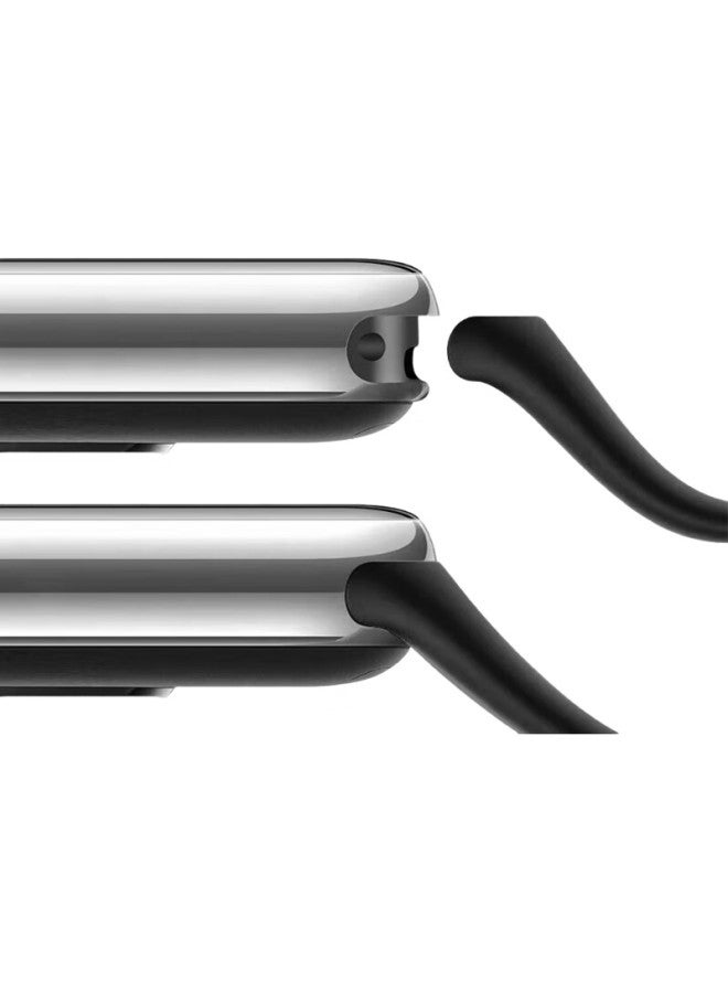 Bkayp Compatible Silicone Strap For Xiaomi Band 9/8/Nfc Version, Casual Sports Waterproof Metal Buckle, High-End Breathable, Suitable For Men And Women, Compatible With Xiaomi Band 8/9 [Official Black] - Image 2