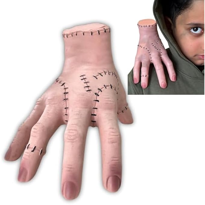 HALLOWEEN THING HAND FIGURINE ORNAMENT, BEST HALLOWEEN COSTUMES PROP SCARY HAND PROPS DECORATIONS, HALLOWEENS HANDS DESKTOP SCULPTURE DECORATION PREMIUM MATERIAL THING HANDS - Image 1