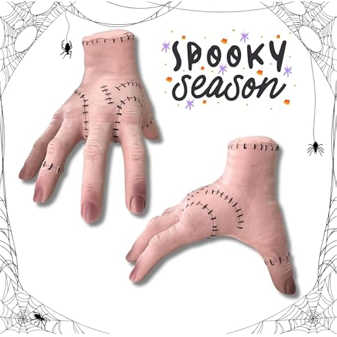 HALLOWEEN THING HAND FIGURINE ORNAMENT, BEST HALLOWEEN COSTUMES PROP SCARY HAND PROPS DECORATIONS, HALLOWEENS HANDS DESKTOP SCULPTURE DECORATION PREMIUM MATERIAL THING HANDS - Image 4