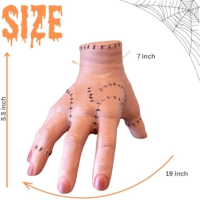 HALLOWEEN THING HAND FIGURINE ORNAMENT, BEST HALLOWEEN COSTUMES PROP SCARY HAND PROPS DECORATIONS, HALLOWEENS HANDS DESKTOP SCULPTURE DECORATION PREMIUM MATERIAL THING HANDS - Image 3
