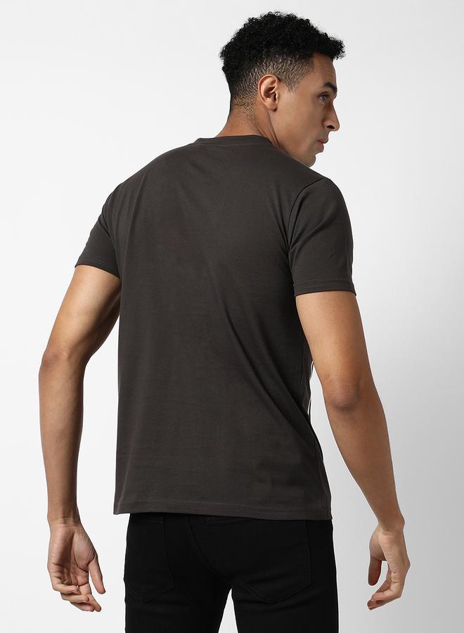 كامبوس سوترا تيشيرت كامبس سوترا بقصة عادية مخطط - Image 3