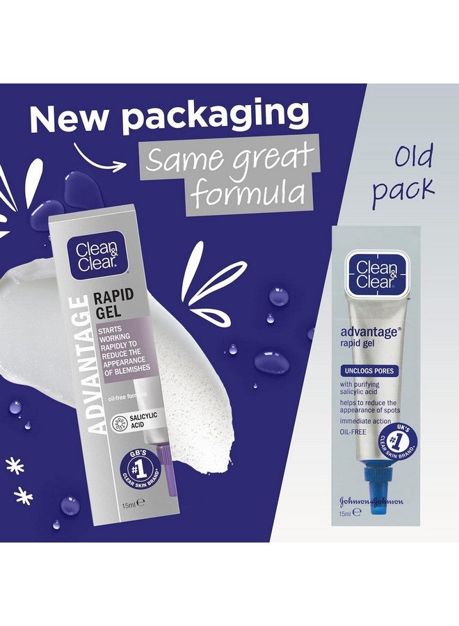 Clean & Clear Advantage Quick Clear Treatment Gel (15ml) - Image 2