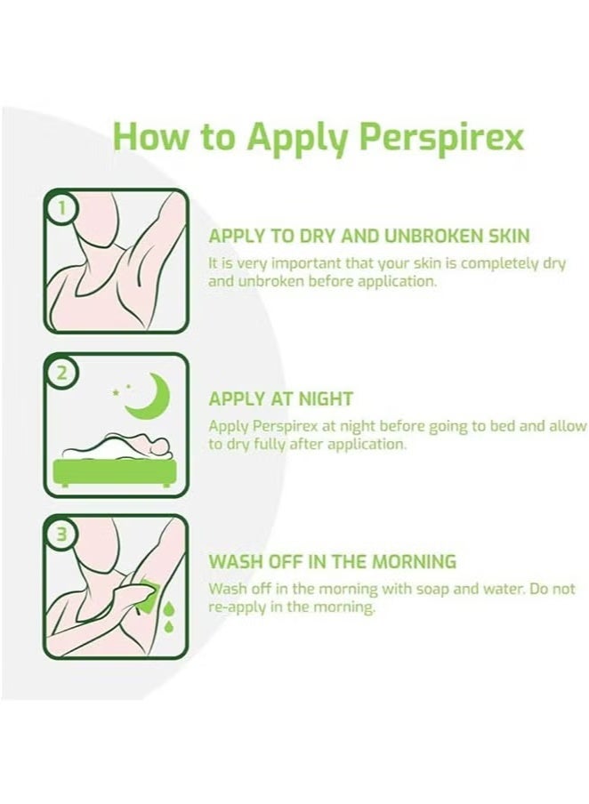 Perspirex Comfort Extra-effective Antiperspirant Roll-on 20ml, Comfort Antiperspirant Deodorant Roller, Protection Against Control Sweat and Odour for Men and Women - Image 2