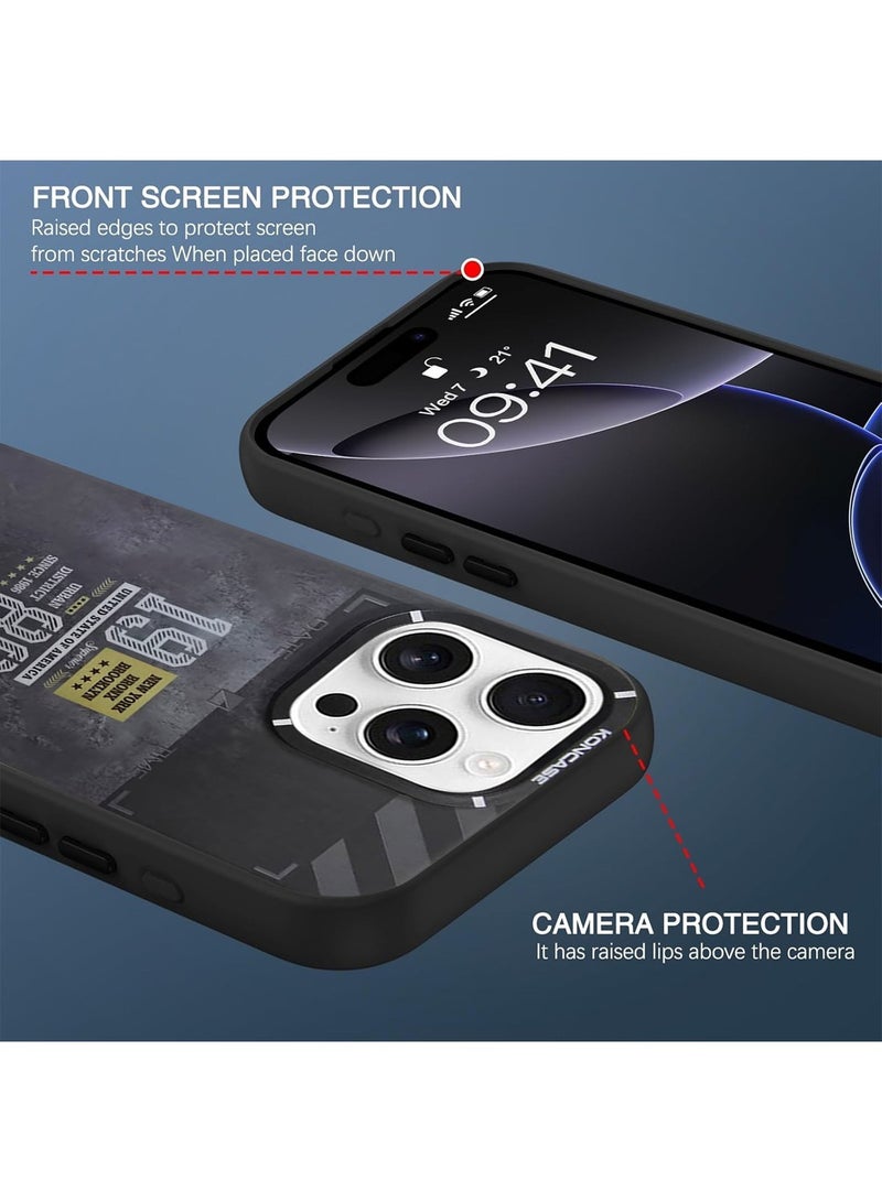 Techie غطاء خلفي من السيليكون TPU لجهاز آيفون 16 برو ماكس مع واقي عدسة الكاميرا المرتفع من أستيتك نيويورك برونكس بروكلين - Image 2