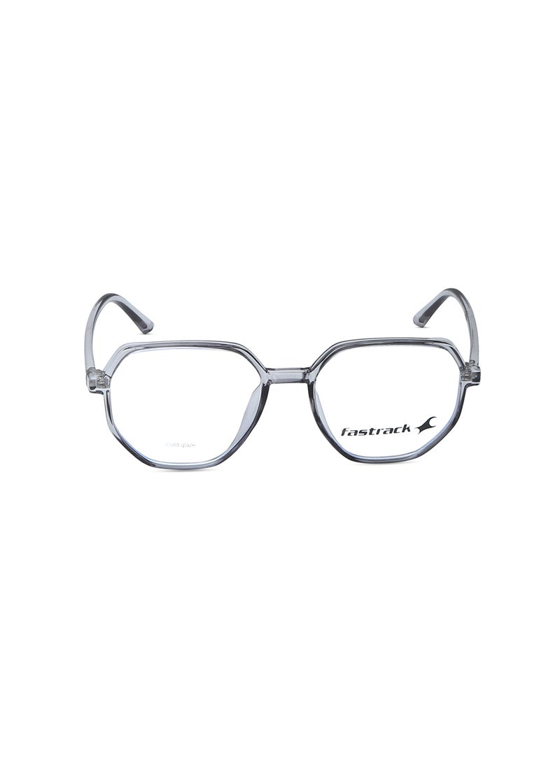 fastrack Light Blue Bugeye  Rimmed Eyeglasses  - Image 1