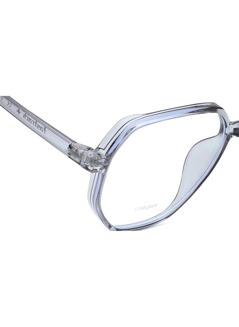 fastrack Light Blue Bugeye  Rimmed Eyeglasses  - Image 5