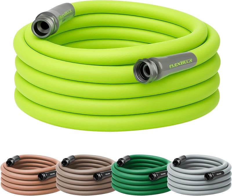 Flexzilla HFZG550YW Garden Lead-in Hose 5/8 in. x 50 ft, 50' (feet), Green - Image 1