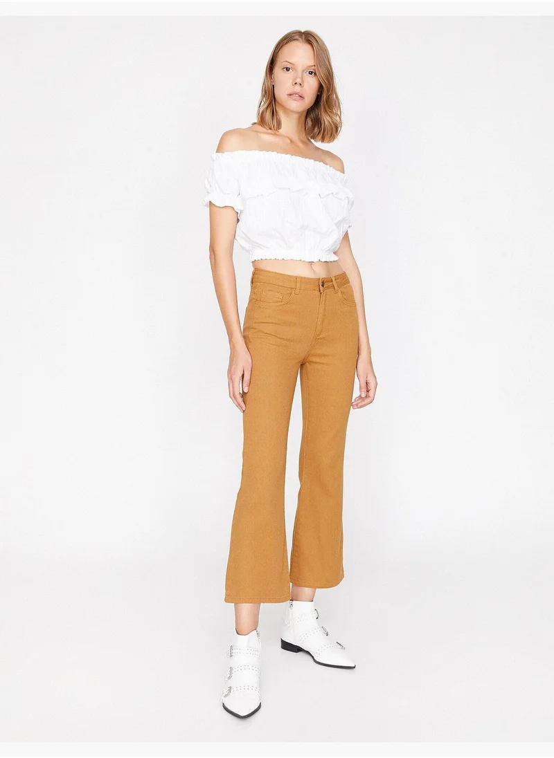 KOTON Pocket Detailed Trousers