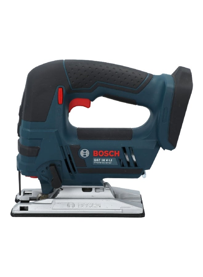 بوش منشار تخريق كهربائي بجهد 18 فولت من الفئة الاحترافية باللونين الأزرق والأسود، بأبعاد 19.1 × 21.9 × 7.9 سم  JE0 601 58J 302 - Image 1