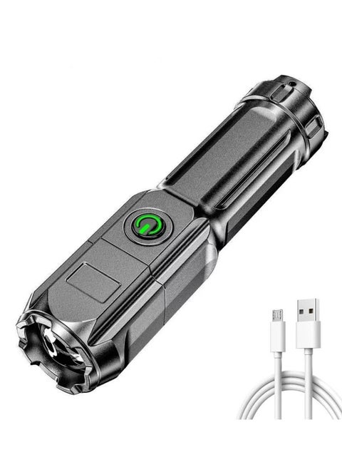 مصباح يدوي قابل لإعادة الشحن يو إس بي