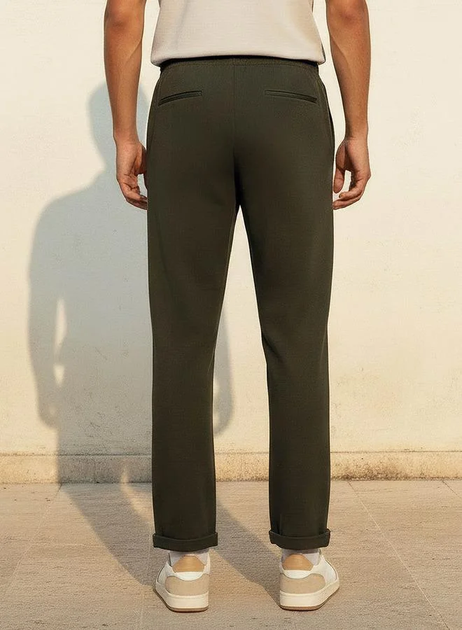 Splash FAV GREEN Men Slim Fit Joggers for Men | Best Price UAE