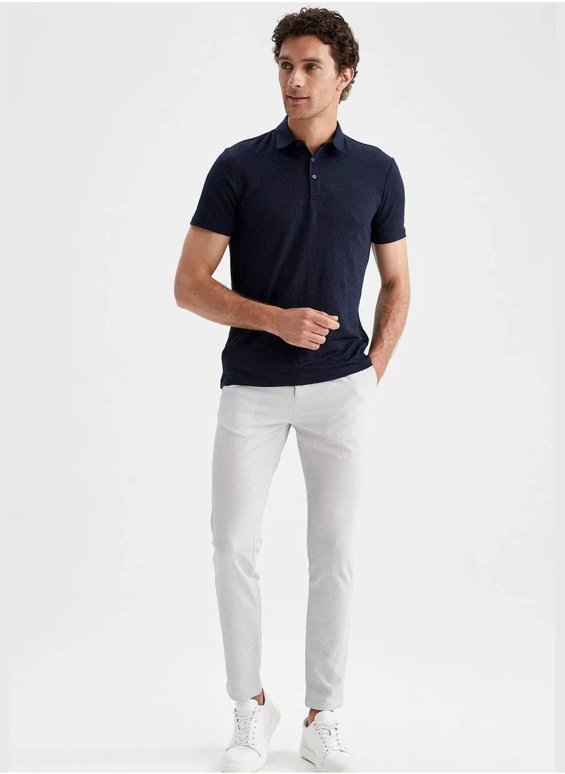 ديفاكتو Slim Fit Short Sleeve T-Shirt