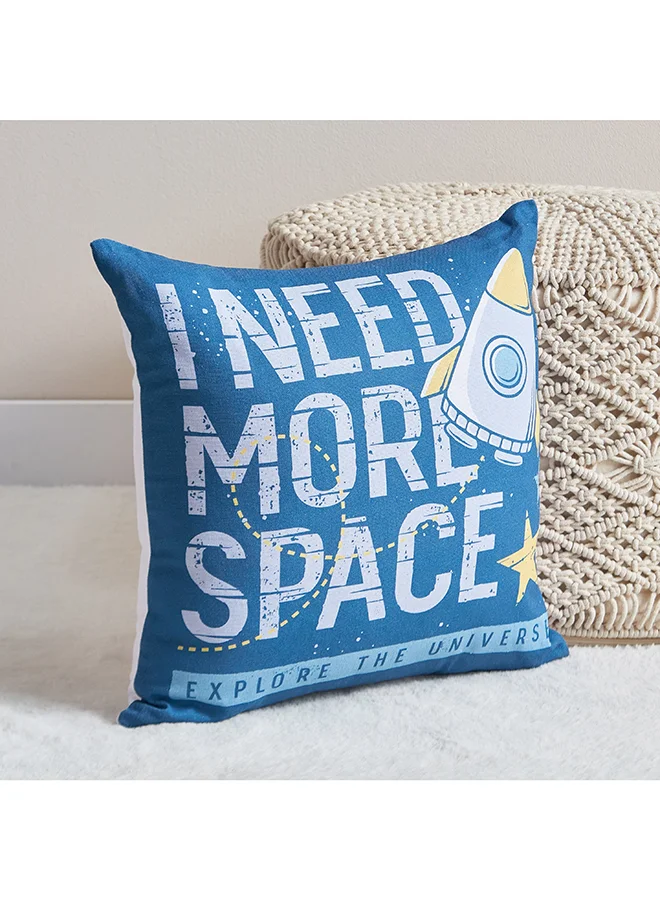 Home Box Harry Play Date Need More Space Cotton Duck Filled Cushion 40 x 40 cm