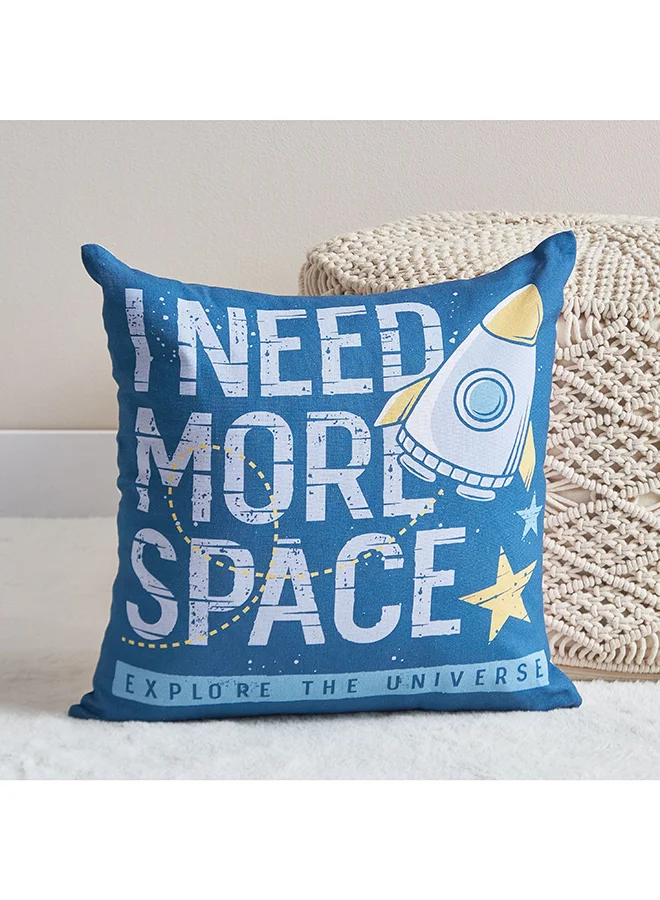 Home Box Harry Play Date Need More Space Cotton Duck Filled Cushion 40 x 40 cm