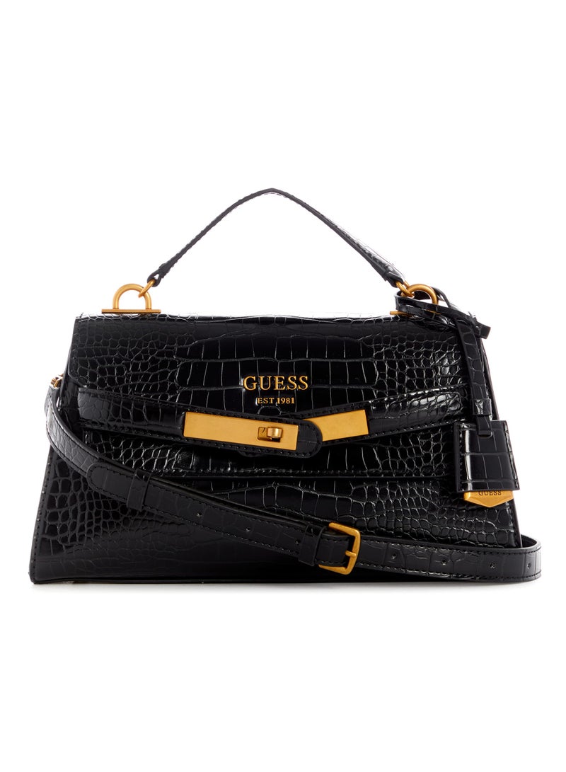 GUESS Sestri Logo Convertible Crossbody Flap Shoulder Bags - Image 1