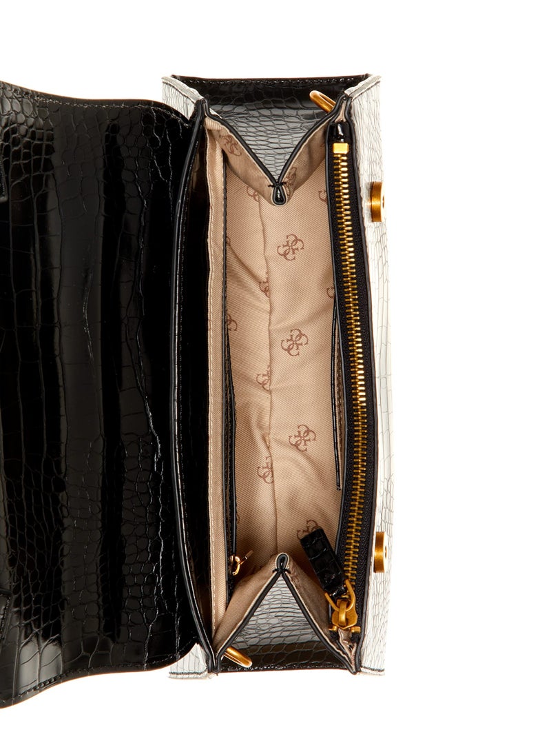 GUESS Sestri Logo Convertible Crossbody Flap Shoulder Bags - Image 4