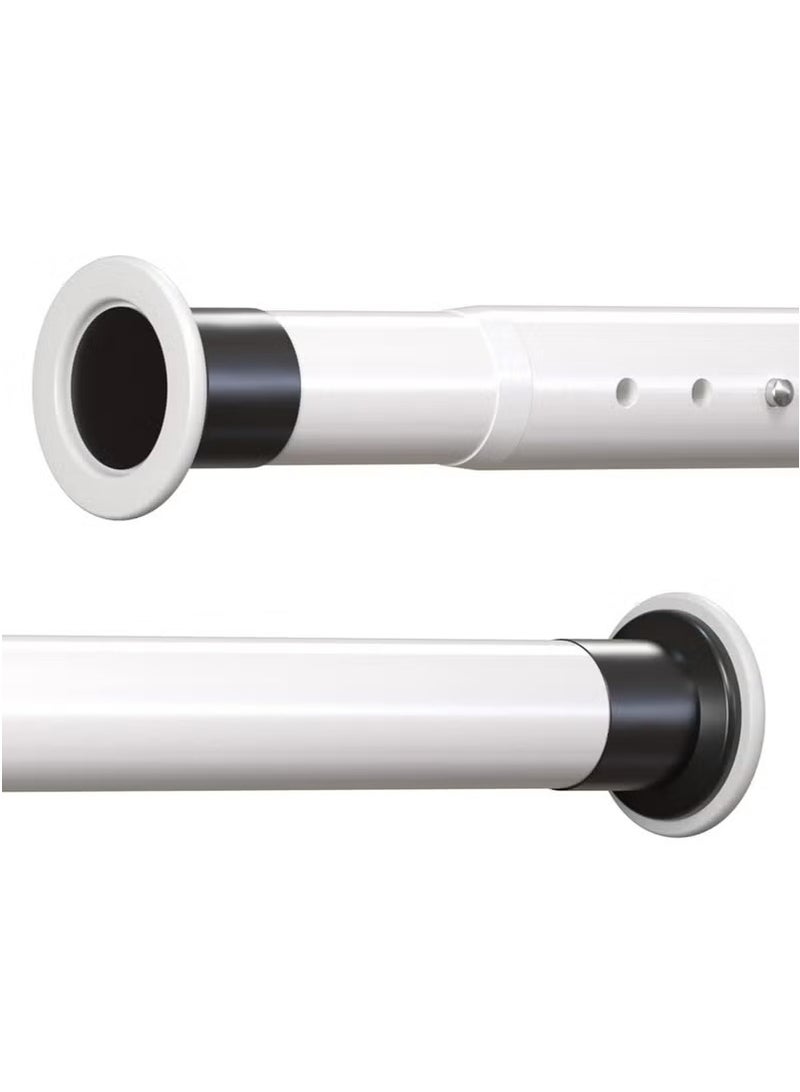 يوڠام قضبان ستارة دش قابلة للتعديل، قابلة للاستخدام كفاصل غرف، مضادة للصدأ، قضبان نابضة قابلة للتعديل للنوافذ، الحمامات، الشرفات، غرف التخزين، وغرف الغسيل، غير قابلة للانزلاق، لا تحتاج للحفر، سهلة التركيب - Image 1