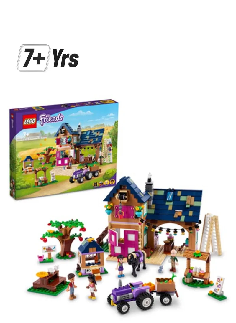 LEGO Friends Organic Farm Building Kit, Animal Care, Tractor, Farmhouse & Roleplay Fun for Kids Aged 7+ with Minidolls and Eco-Friendly Activities, Perfect for Kids Aged 7+ (826 Pieces) 41721