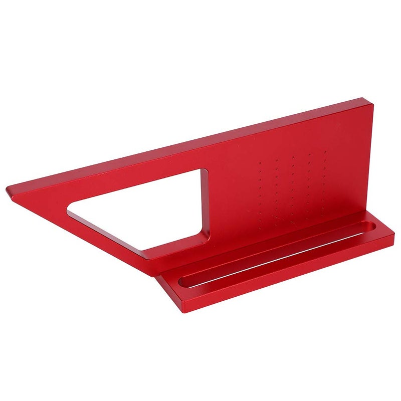 Aluminum Alloy Woodworking Scribing Ruler 200x75mm Precision Measuring Tool for Carpentry DIY - Image 5