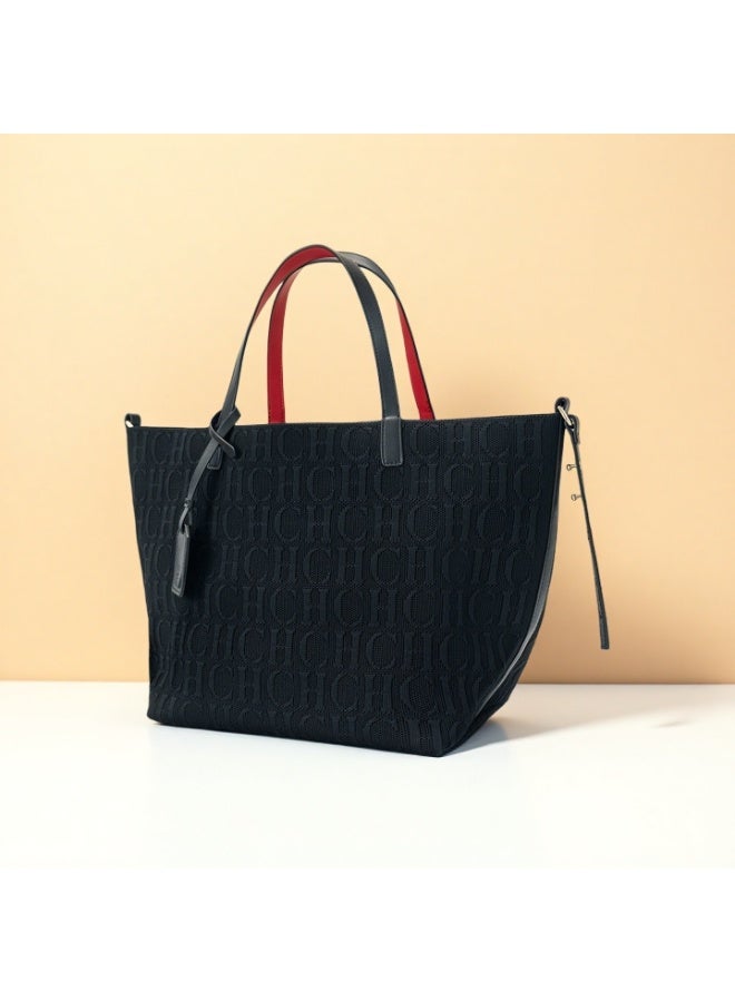 سي اتش سي اتش الفرنسية الخفيفة ترف يطير نسج حقيبة توت في واحد تشكيل لينة فو المسافر قدرة كبيرة كسول الشعور الرفيع المستوى - Image 1