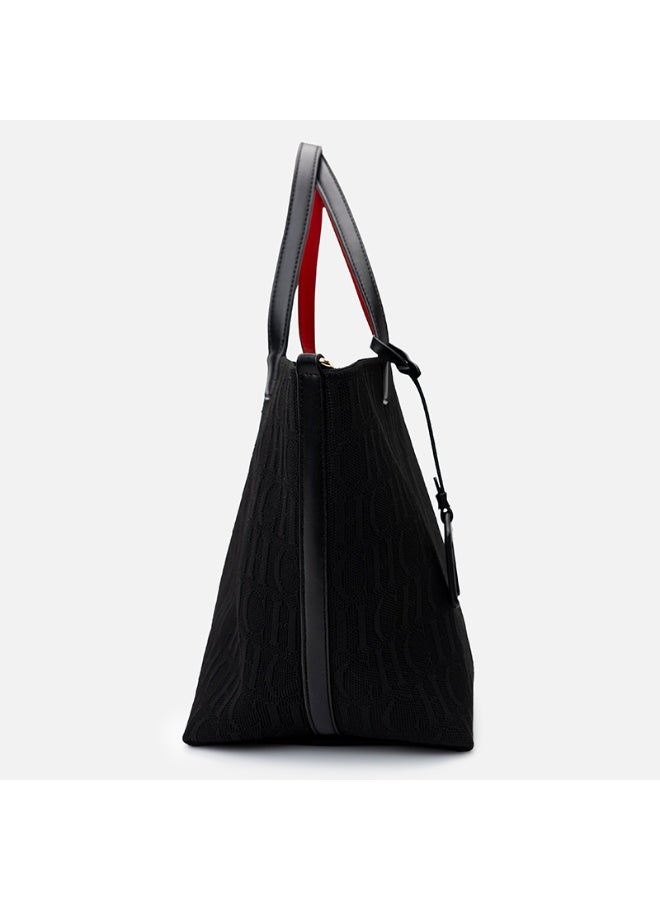 سي اتش سي اتش الفرنسية الخفيفة ترف يطير نسج حقيبة توت في واحد تشكيل لينة فو المسافر قدرة كبيرة كسول الشعور الرفيع المستوى - Image 5