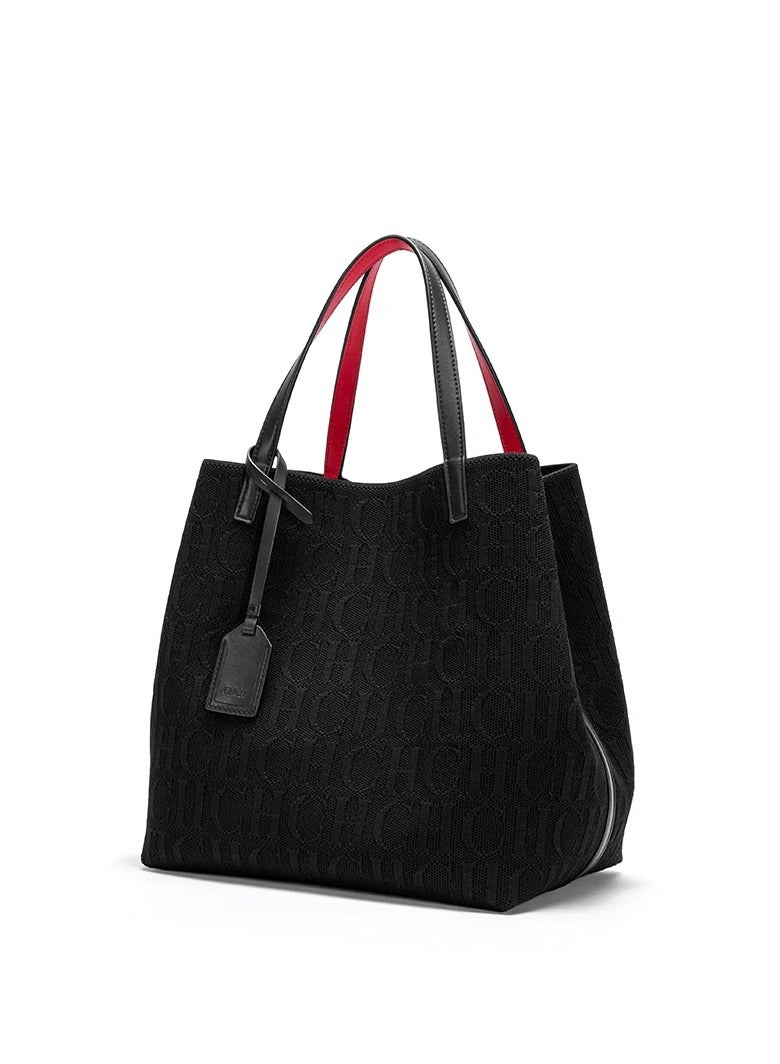 سي اتش سي اتش الفرنسية الخفيفة ترف يطير نسج حقيبة توت في واحد تشكيل لينة فو المسافر قدرة كبيرة كسول الشعور الرفيع المستوى - Image 1