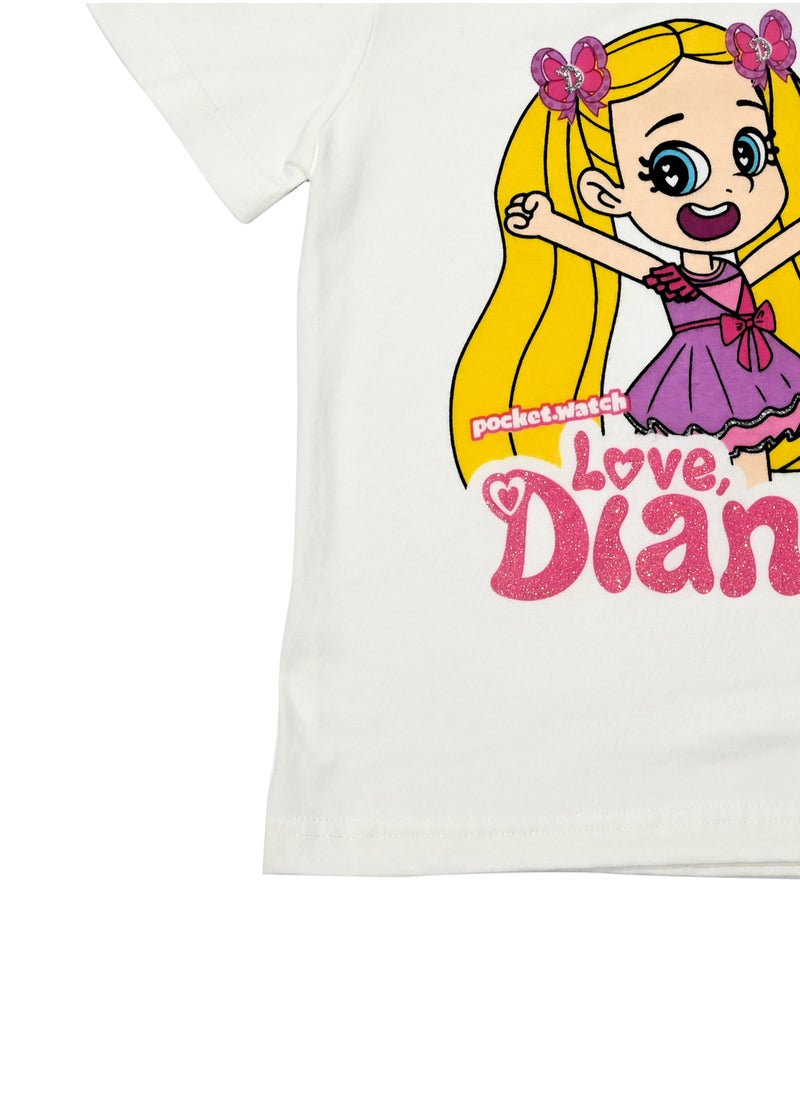 Love Diana - Girls  ‬‪Tshirt ‬ - pzsku/ZDC59529947F69B7DBDF9Z/45/_/1705584787/098f630e-03ad-4652-b276-409c66b76c03