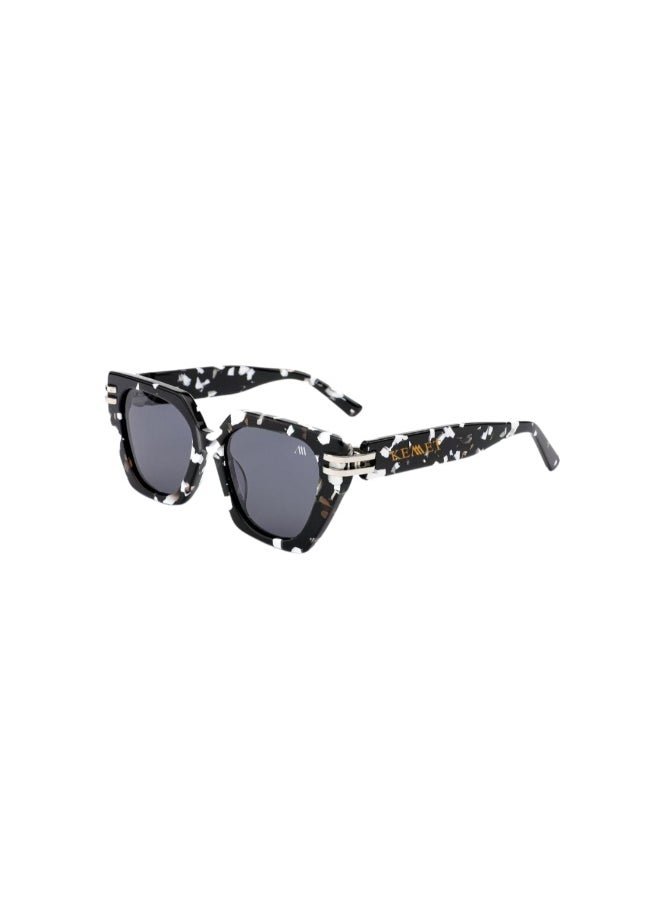 Kemet Eyewear Cat Eye Full Rim Women Venia Marble Dark Gray Lens  - Image 1