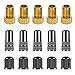 mamakoi 15 PCS Bike Presta Tire Valve Adaptor ToolsBicycle Tire Valve Converter Copper ValvePresta Valve Cap Schrader Valve CapCycling Tire Toolsfor Mountain Bikes Road BikeCarsBike Pump Accessories - Image 2