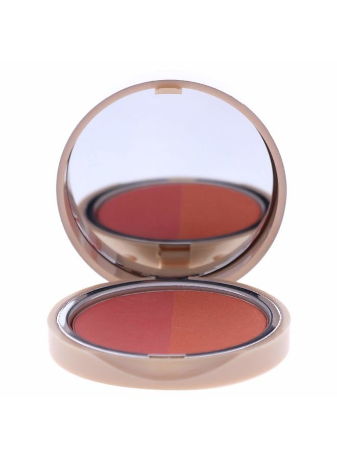 PUPA Milano Extreme Blush Duo - Highly Blendable Formula - Lightweight - Creates A Beautiful Sun-Kissed Appearance - Suitable For All Skin Types - Radiant Peach - 130 Matt Salmon - 0.141 Oz - Image 2