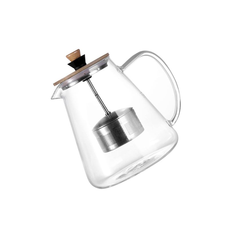Heat Resistant Borosilicate Glass Teapot with Infuser 950ml for Loose Leaf Tea - Image 2