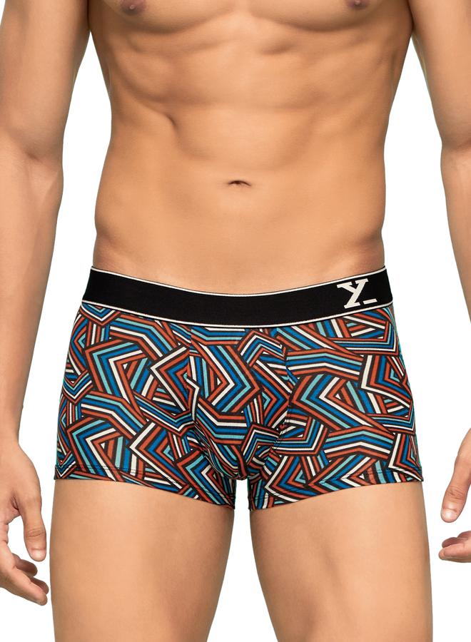 XYXX Pack of 2 - Men Printed Breathable Cotton Trunks - Image 4