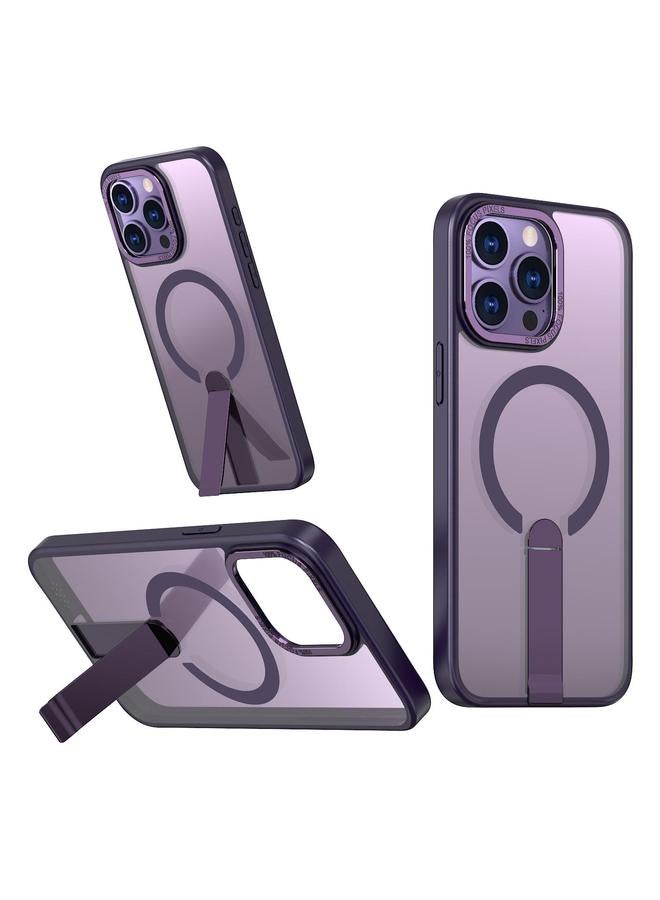 زبون جراب لهاتف iPhone 13 Pro Max Star Shine Series TPU + PC MagSafe مع حامل قابل للطي - Image 1