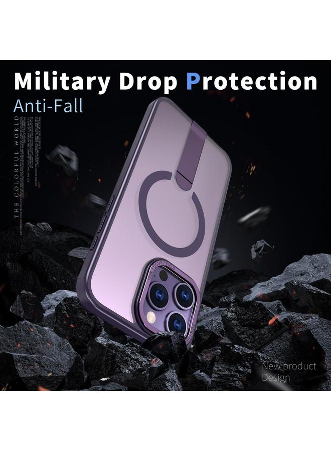 زبون جراب لهاتف iPhone 13 Pro Max Star Shine Series TPU + PC MagSafe مع حامل قابل للطي - Image 3