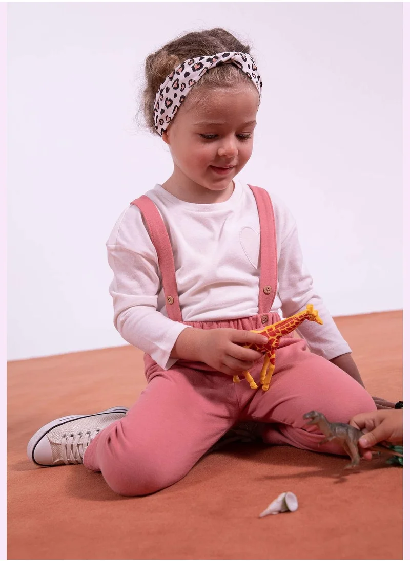 DeFacto BabyGirl Regular Fit Bike Neck Long Sleeve Body