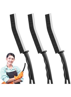 3pcs Gap Cleaning Brush, Hard Bristled Crevice Cleaning Brush, Small Cleaning Brush,Specially Used for Dead Corners in bathrooms, Kitchens, Ceramic Tiles, and Window Grooves.