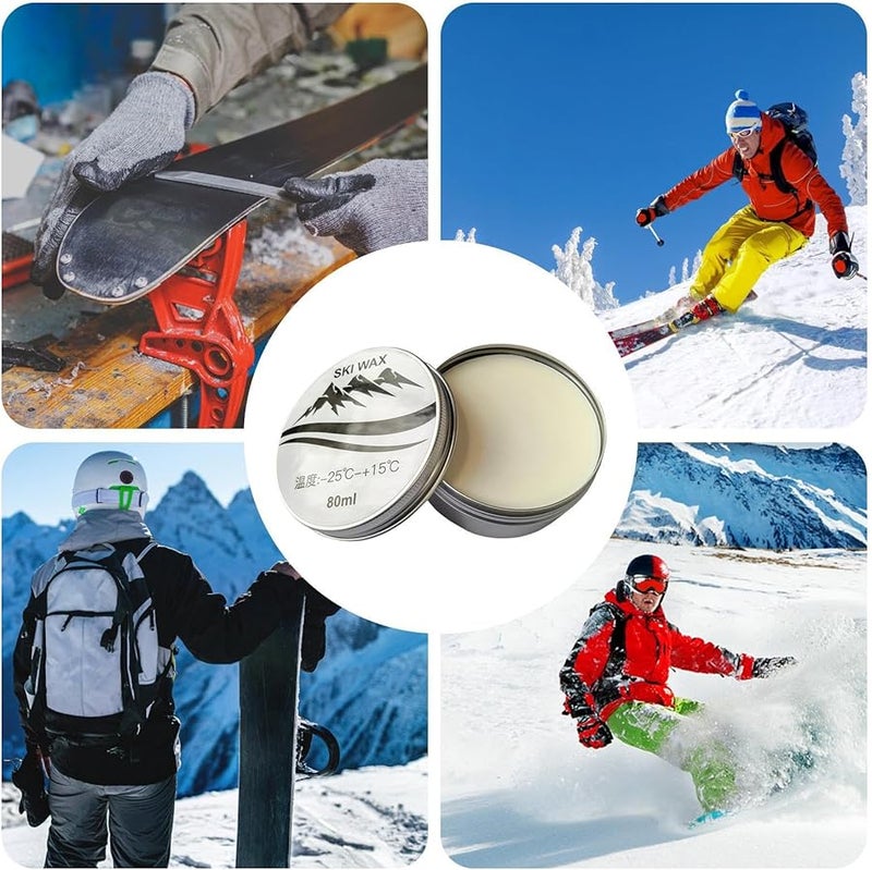Snowboard Ski Speed Wax 80ml Glide Paste for Winter Sports Competition - Image 5