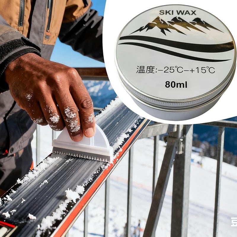 Snowboard Ski Speed Wax 80ml Glide Paste for Winter Sports Competition - Image 4