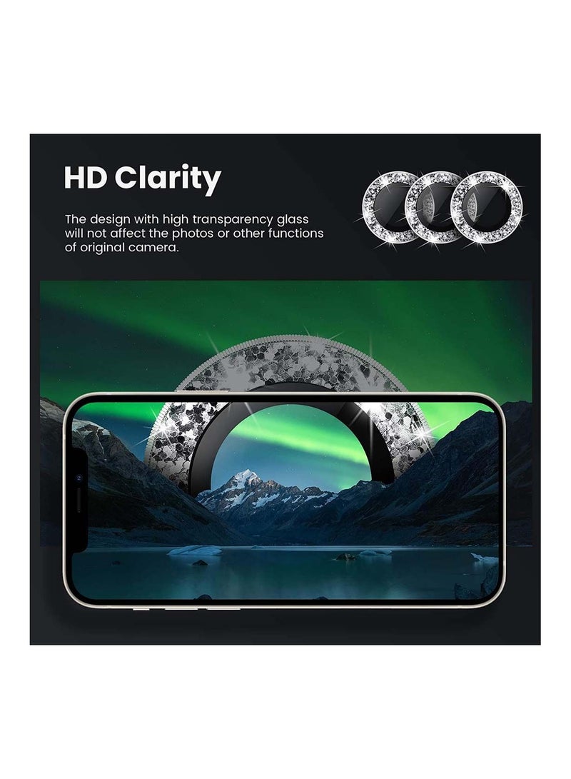 SYOSI Camera Lens Protector Camera Lens Protector for iPhone 12 Pro Max 9H Tempered Glass Camera Cover Screen Protector for iPhone12 Pro Max 6.7 inch  - Image 4