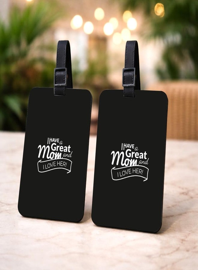 tinywalk مجموعة بطاقات أمتعة خشبية (عبوتان) - تصميم مستوحى من أجواء العطلات الشاطئية، 7 × 9.5 سم (2.75 × 3.75 بوصة)، حزام بإبزيم قابل لإعادة الاستخدام، بطاقات أمتعة للحقائب الكبيرة وحقائب اليد - Image 1