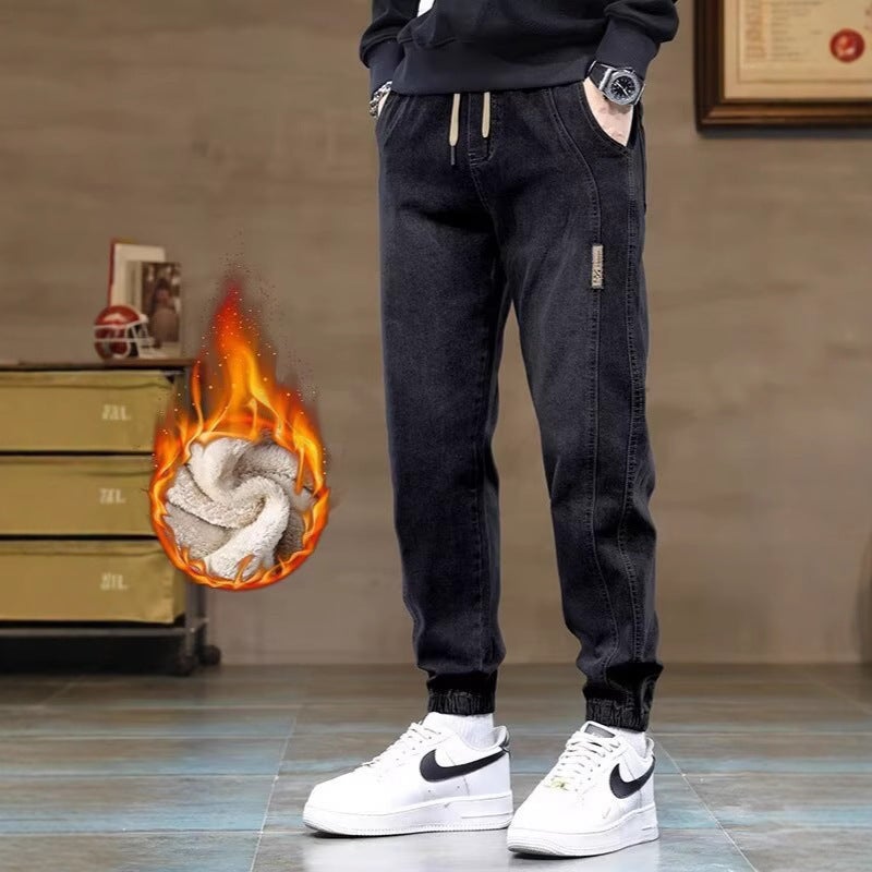 Unisex Casual Daily Denim Jeans - Image 3