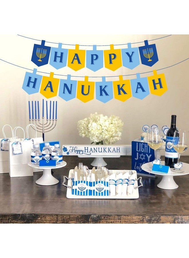 CupaPlay Hanukkah Banner with Candlestick for Party Decorations Party Supplies - Image 4