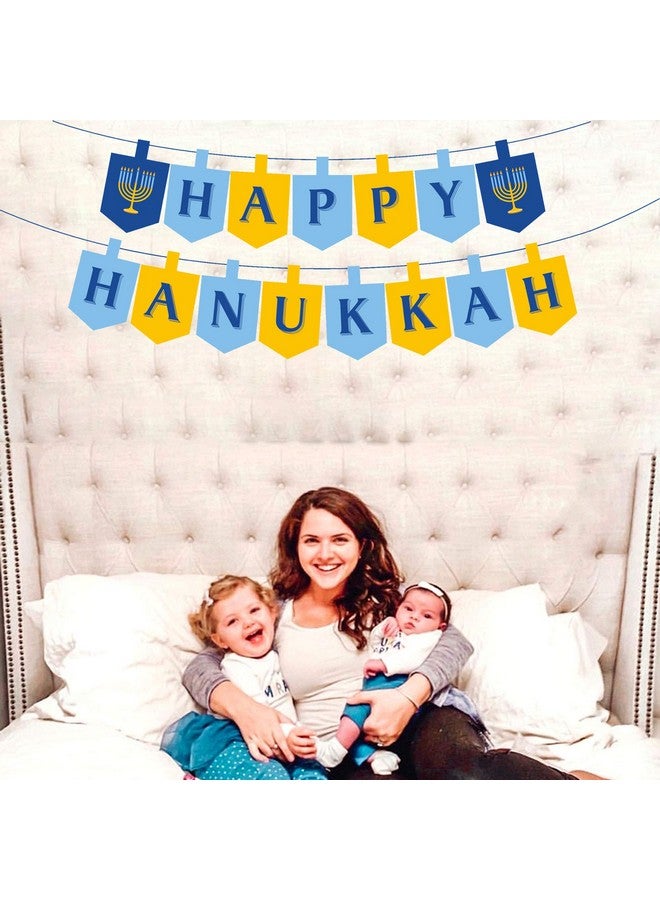 CupaPlay Hanukkah Banner with Candlestick for Party Decorations Party Supplies - Image 5