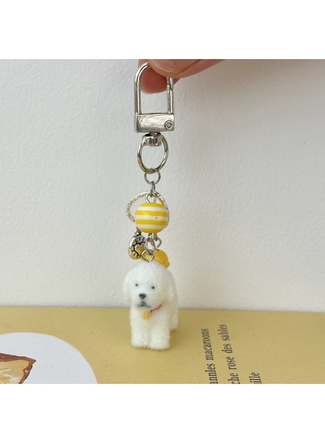 NIBEMINENT Phone Charm/ Chain Strap for Women Girls, Giant Puppy Cell Phone Case Lanyard Wrist Strap 