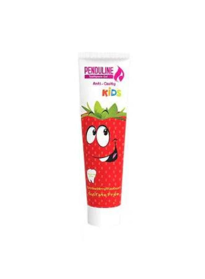 Penduline Anti-Cavity Strawberry Toothpaste Gel | 75gm