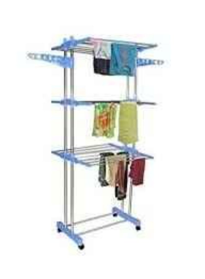 High-Capacity Family-Sized 3-Level Rolling Garment Dryer - Image 2